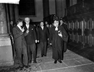 Ds Martin Niemoller (in Westerkerk Amsterdam), Bestanddeelnr 910-1018