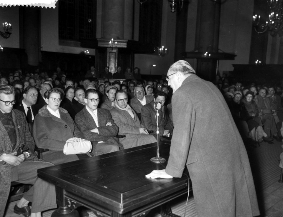 Ds Martin Niemoller (in Westerkerk Amsterdam), Bestanddeelnr 910-1020