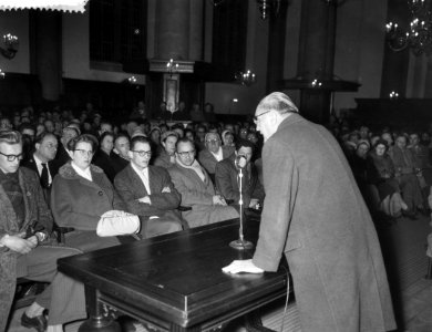 Ds Martin Niemoller (in Westerkerk Amsterdam), Bestanddeelnr 910-1020