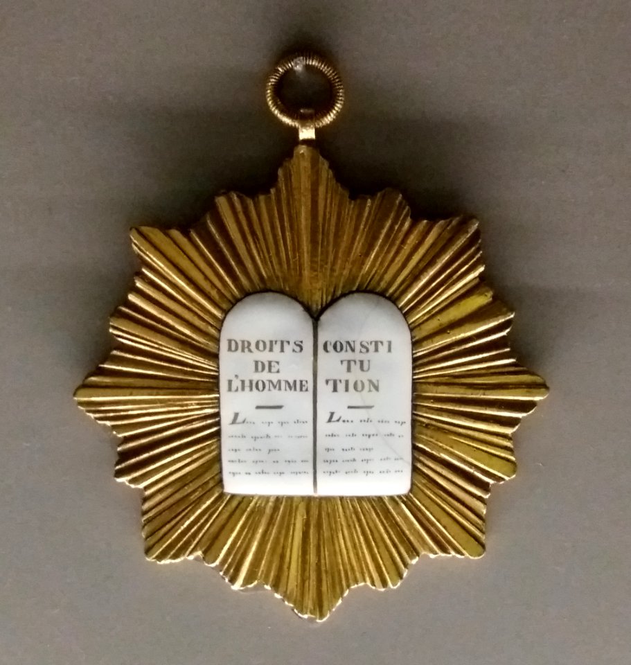 Droits de l'Homme - Insigne du Tribunal révolutionnaire