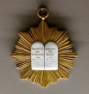 Droits de l'Homme - Insigne du Tribunal révolutionnaire