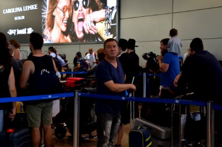DSC 0017 Ben Gurion International Airport - baggage checkin area august 2017