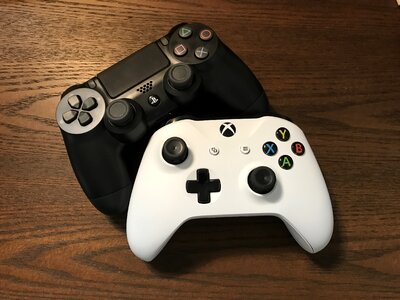 Video game game controller photo