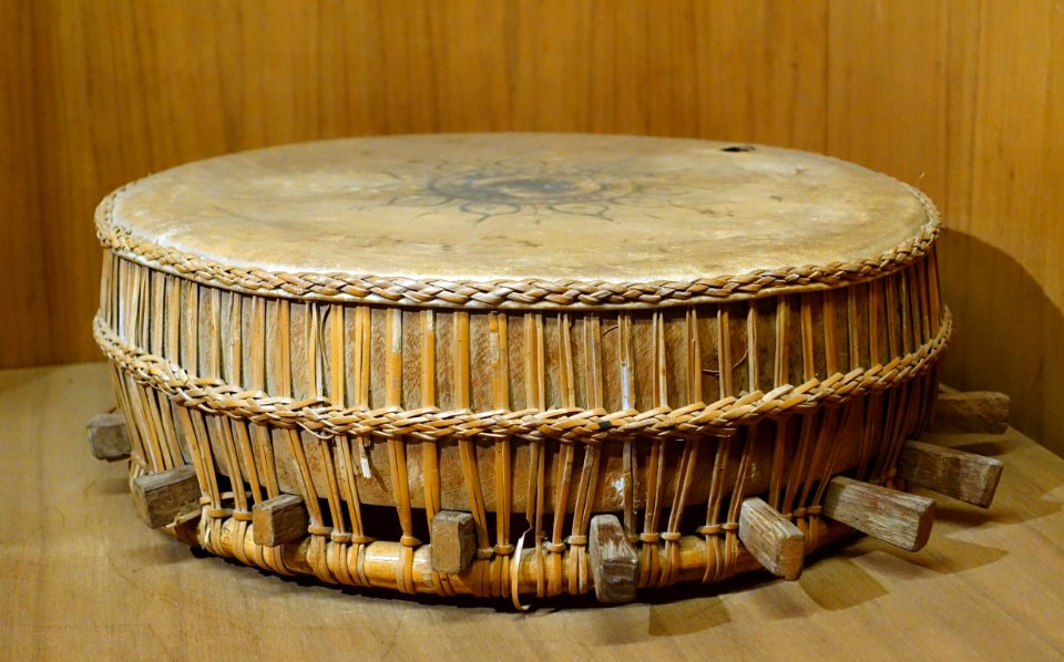Drum, Cham - Vietnam Museum of Ethnology - Hanoi, Vietnam - DSC03385
