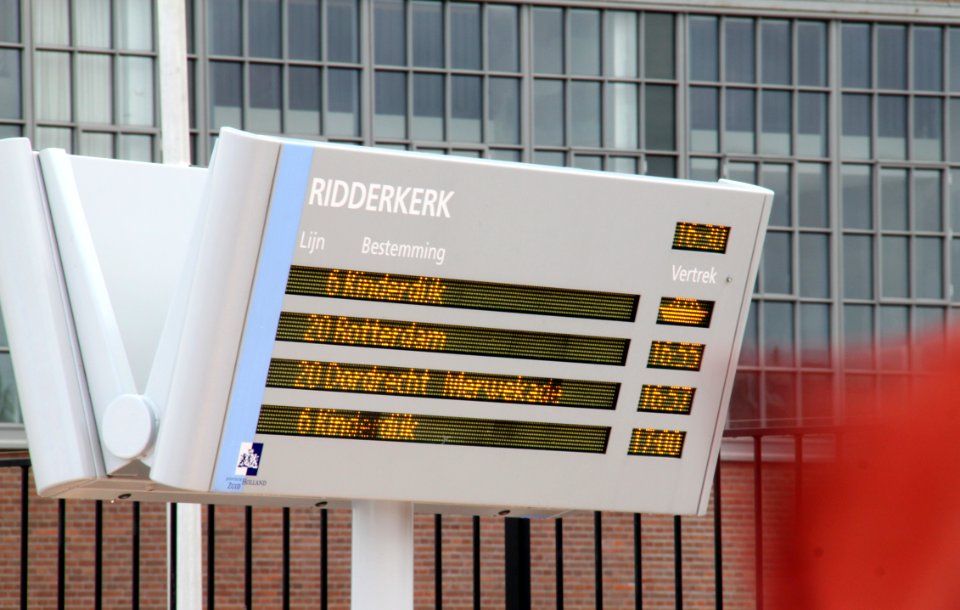 DRIS Ridderkerk Waterbus provincie Zuid-Holland