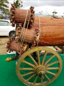 Drum cart - Wat Hiranyawat - Chiang Rai - 2017-01-02 - 003 photo