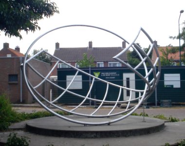 Drimmelen made kunstwerk the curl