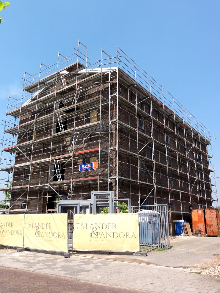 Druten Rijksmonument 523814 Tabaksmagazijn in renovatie (2012)