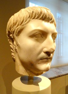 Drusus Minor portrait head, probably after 23 AD, Roman, North Africa, marble - Cleveland Museum of Art - DSC08282