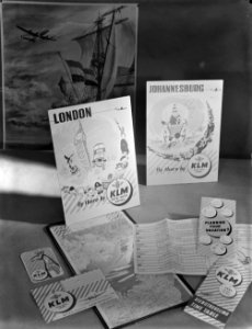 Drukwerk KLM, Bestanddeelnr 254-6165