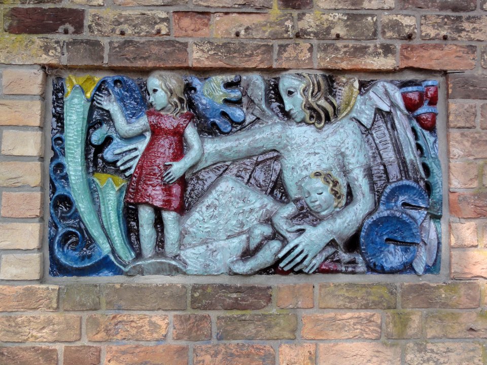 Druten Boldershof entree, kunstwerk