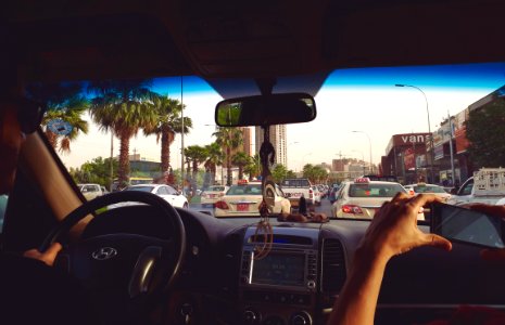 Driving around Erbil on 60 Meter Road