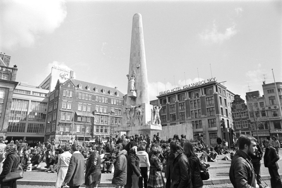 Drukte op de Dam, Bestanddeelnr 929-1163