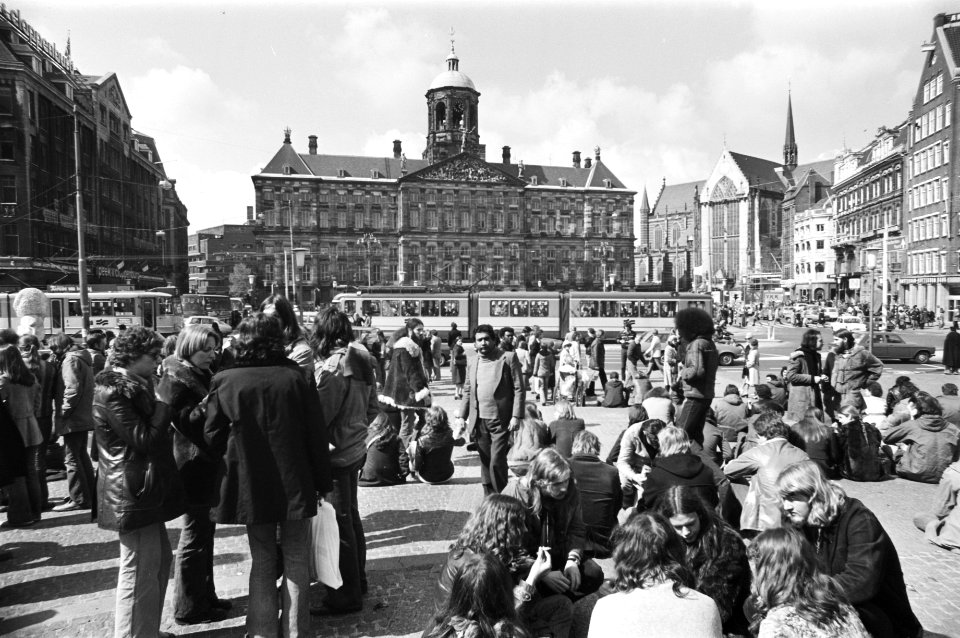 Drukte op de Dam, Bestanddeelnr 929-1162