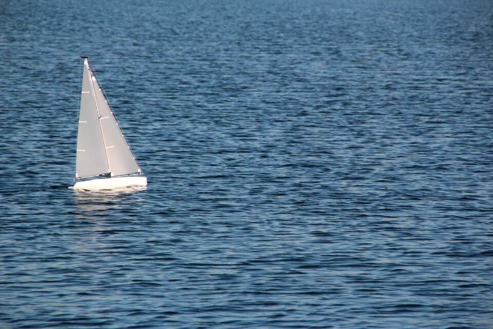 Remote model ship remotely controlled