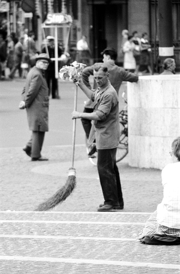 Drukte op het Nationaal Monument, Bestanddeelnr 911-4280