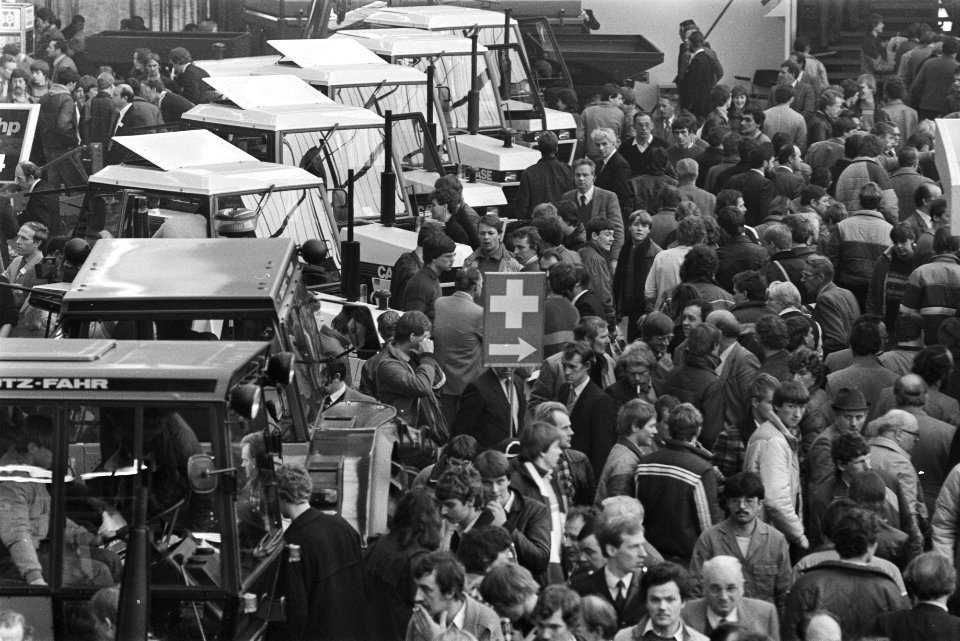 Drukte op Landbouw RAI'84, Bestanddeelnr 932-8409
