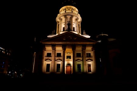 Deutscher Dom at night 2021-01-17 04