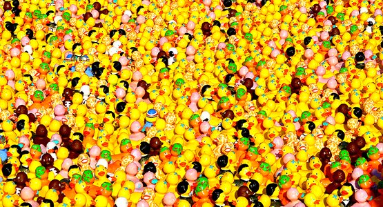 Colorful plastic fun