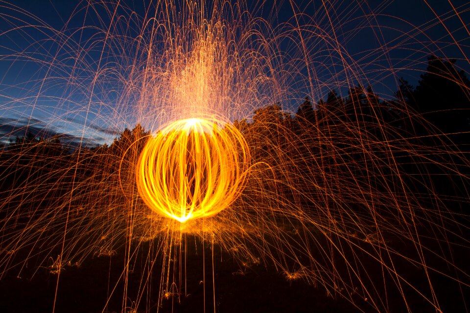 Light painting night light