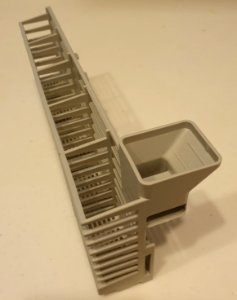 Detergent holder integrated to cutlery basket of dishwasher クリナップ ZWPP45R09ADK