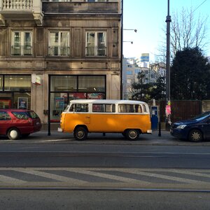 Cucumber bus yellow photo