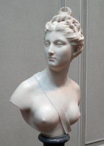Diana by Jean-Antoine Houdon, 1778, marble - National Gallery of Art, Washington - DSC09992