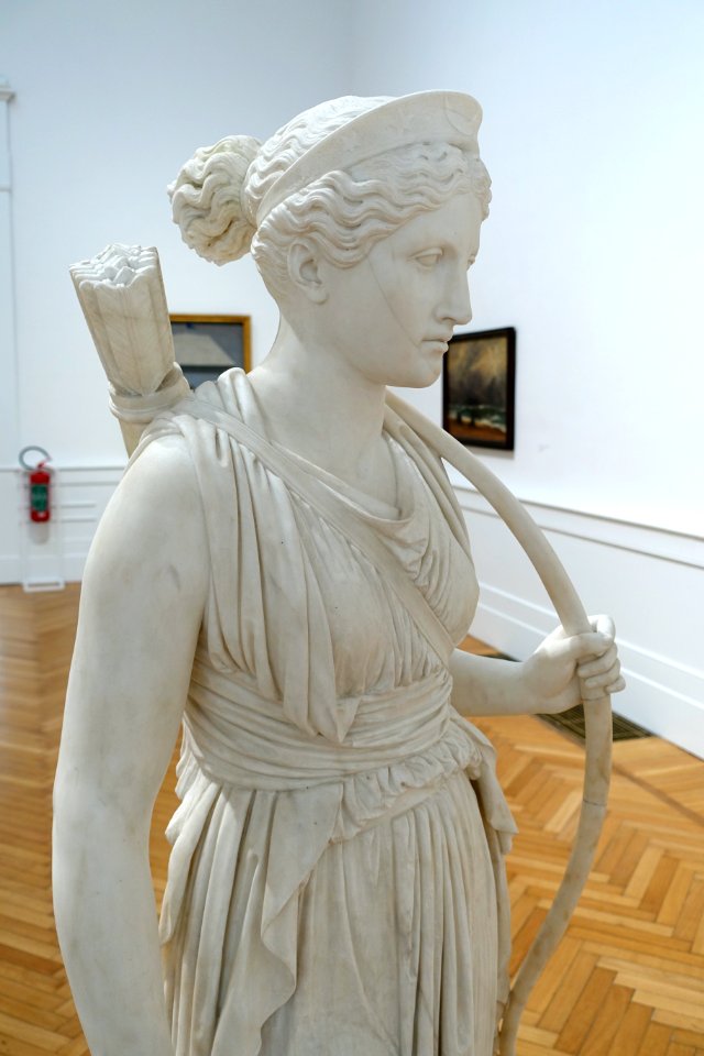 Diana by Ercole Dante, 1845 - Galleria nazionale d'arte moderna - Rome, Italy - DSC05306