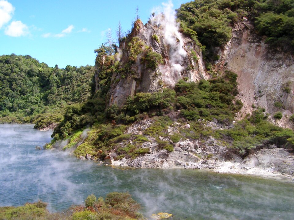 Valley geothermal attraction