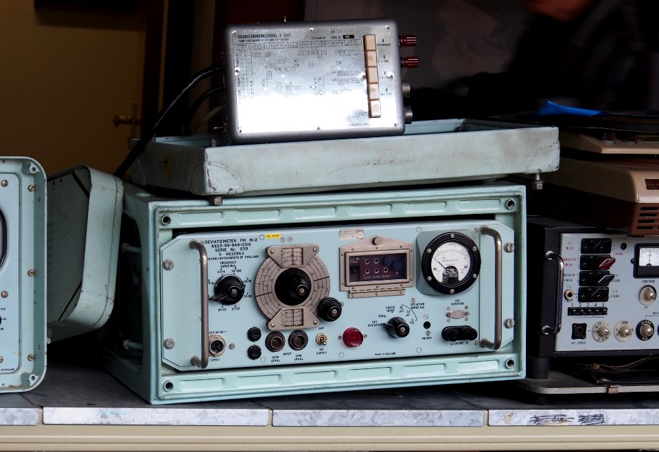 Deviatiemeter FM Nr2 6625-99-949-0516, Serie nr 38 V 40129411, Marconi Instruments Ltd, England