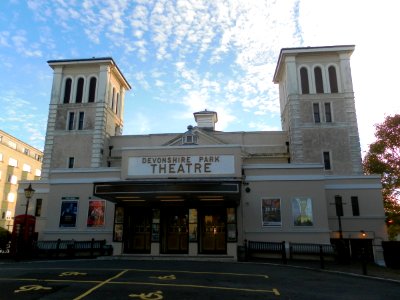 Devonshire Park Theatre, Compton Street, Eastbourne (NHLE Code 1043618) (October 2012)