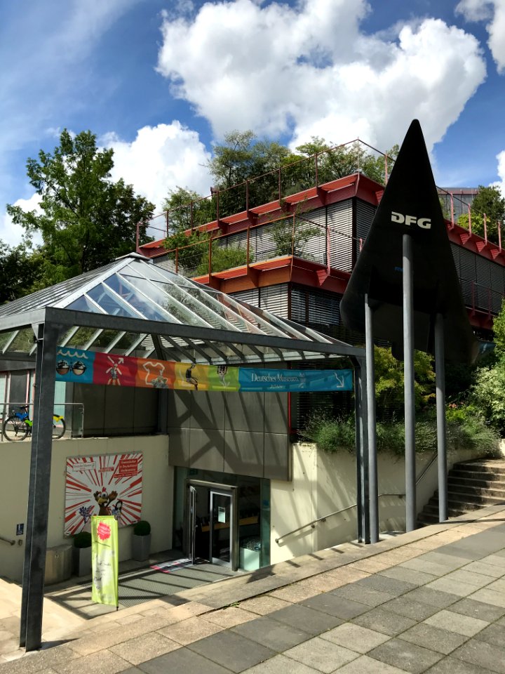 Deutsches Museum Bonn, Eingang Stand 2020-07