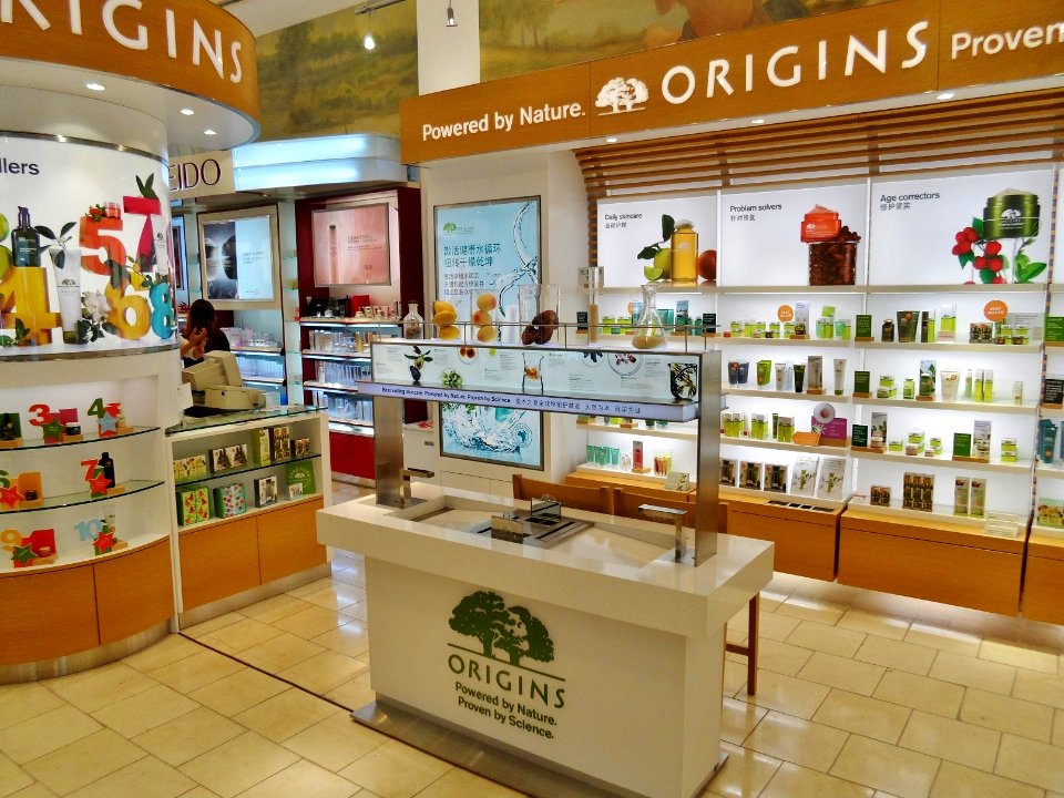 DFS Galleria Customhouse Auckland Origins counter 2013