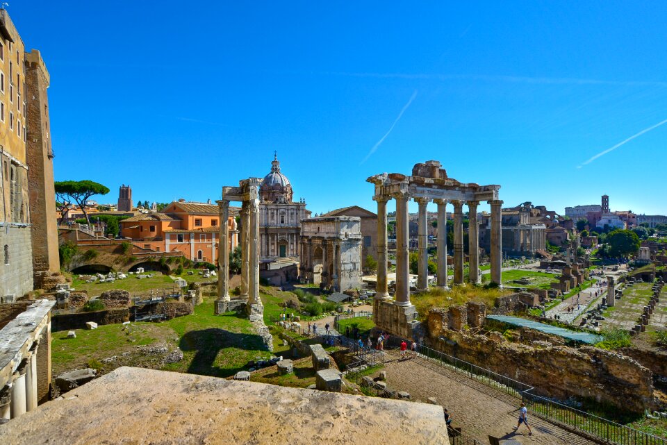 Coloseum ruins famous
