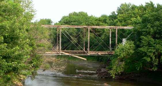 DeWitt, Nebraska King Iron bridge from US 2