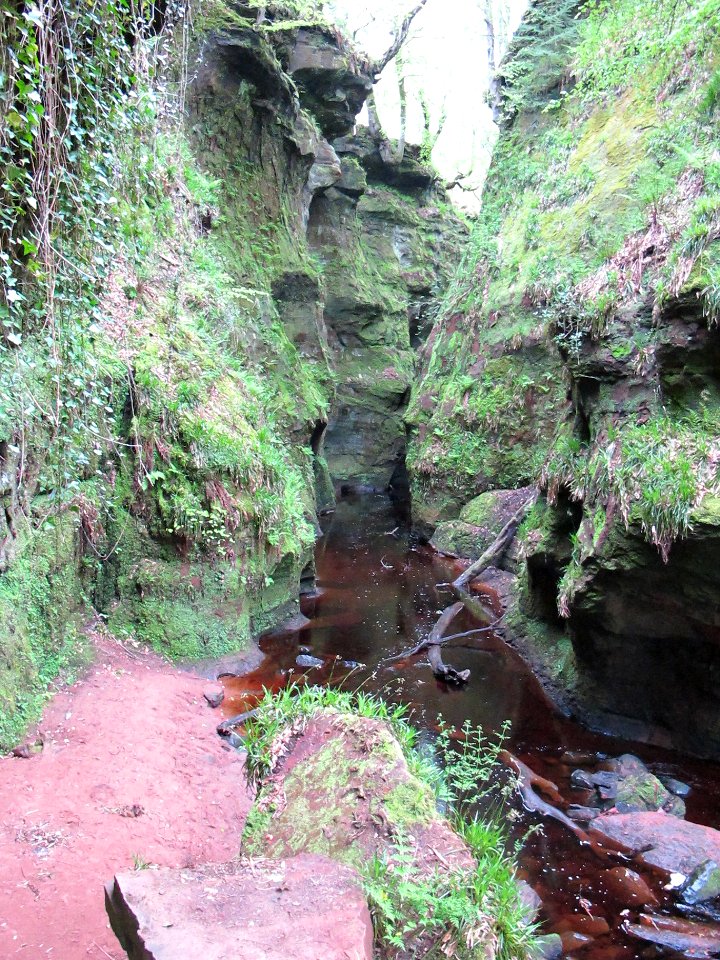 Devil's Pulpit in Finnich Glen - 2018 06