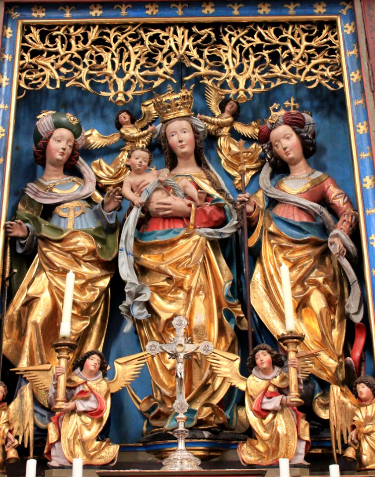 Deutschoedenskirche - Hochaltar - Marienkrönung