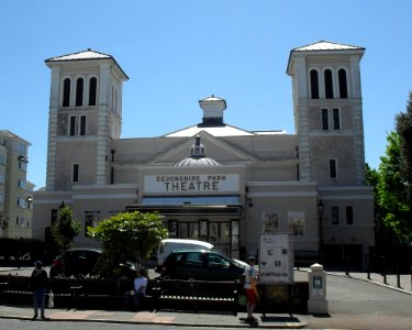 Devonshire Park Theatre, Compton Street, Eastbourne (NHLE Code 1043618) (May 2010)