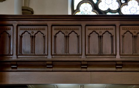Detmold - Martin-Luther-Kirche - alte Empore