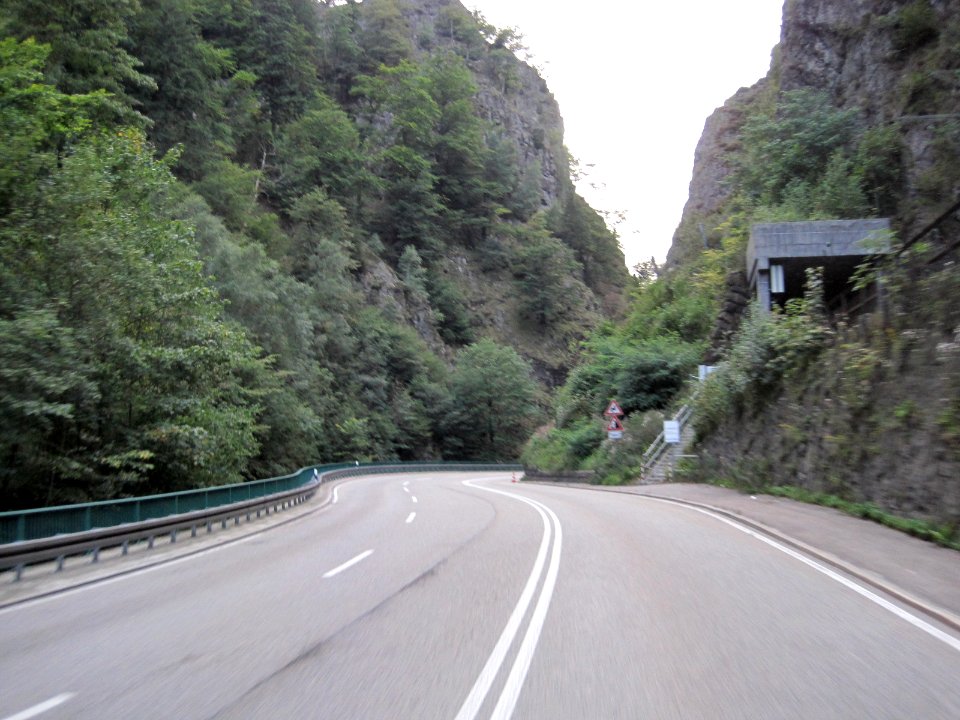 Die B31 beim Hirschsprung