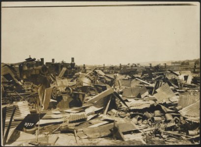 Die Schlacht zwischen Aisne und Marne. Ein Zeichen des panikartigen Rückzuges de, Bestanddeelnr 158-2357