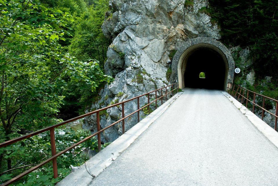 Die Not in Göstling mit Straßentunnel