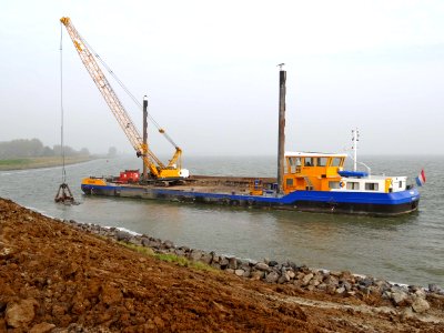 Dijkverzwaringswerkzaamheden Zuiderdijk Markermeer