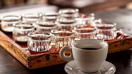 Coffee sample bali indonesia