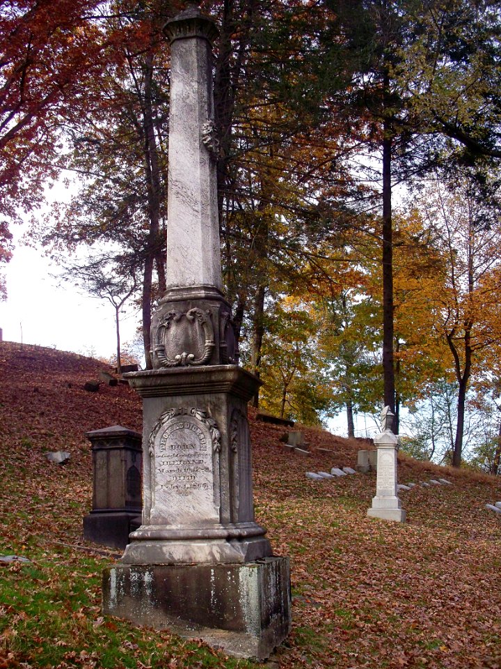 Dickson Monument, Allegheny Cemetery, 2015-11-02, 01