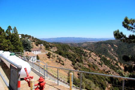 Diablo Range from Lick Observatory, Aug 2019