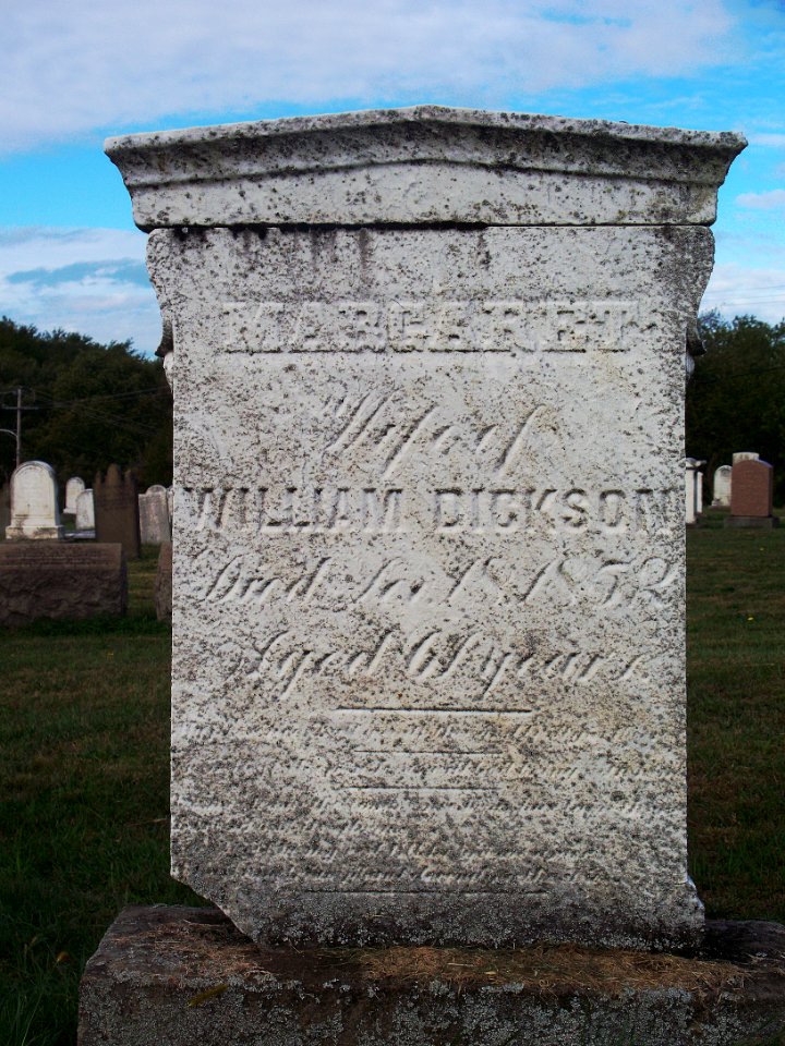 Dickson (Margaret), Robinson Run Cemetery, 2015-09-27, 01