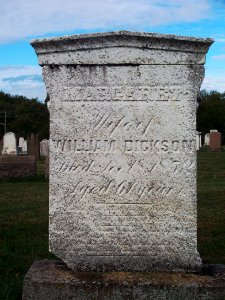 Dickson (Margaret), Robinson Run Cemetery, 2015-09-27, 01