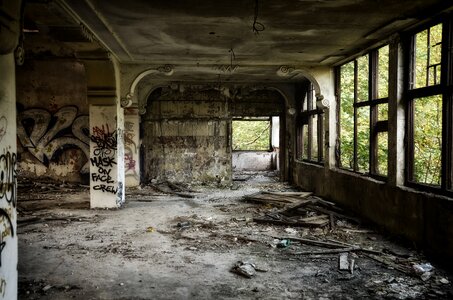 Decay house old