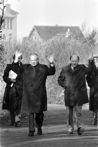 Dhr. Heineken (l) en dhr. Doderer, Bestanddeelnr 932-7955